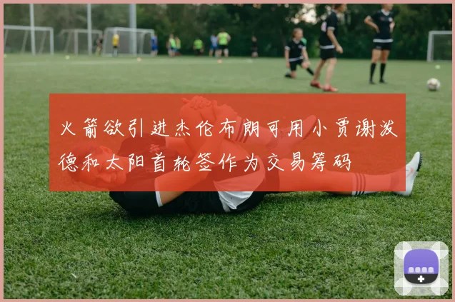 火箭欲引进杰伦布朗可用小贾谢泼德和太阳首轮签作为交易筹码